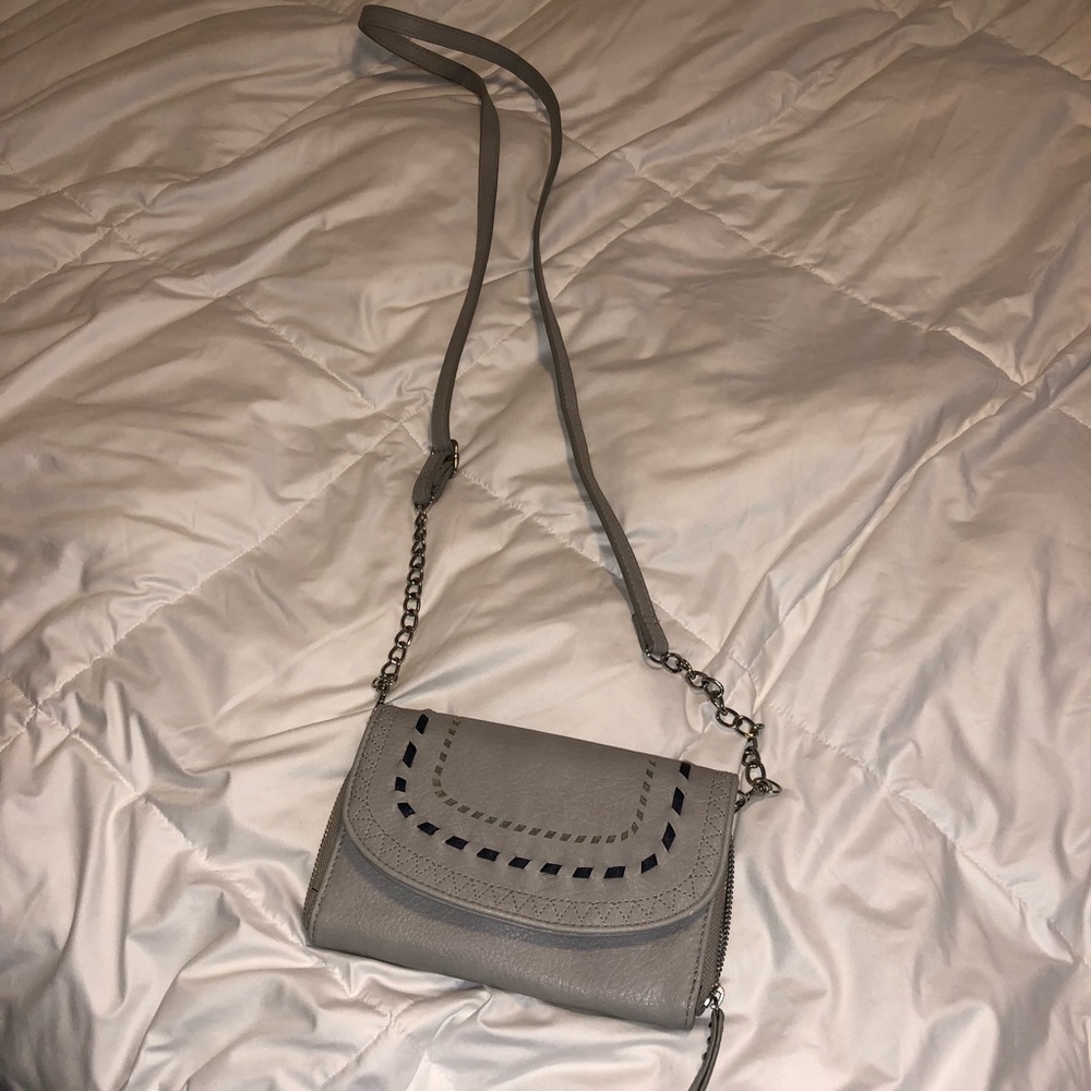 Gray Jessica Simpson Crossbody